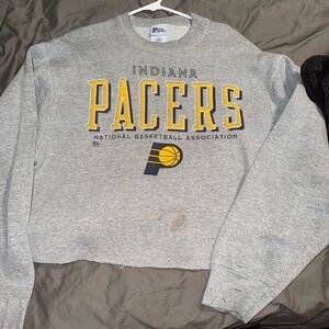 Pro Player Indiana Pacers Gray Crewneck Sweater
